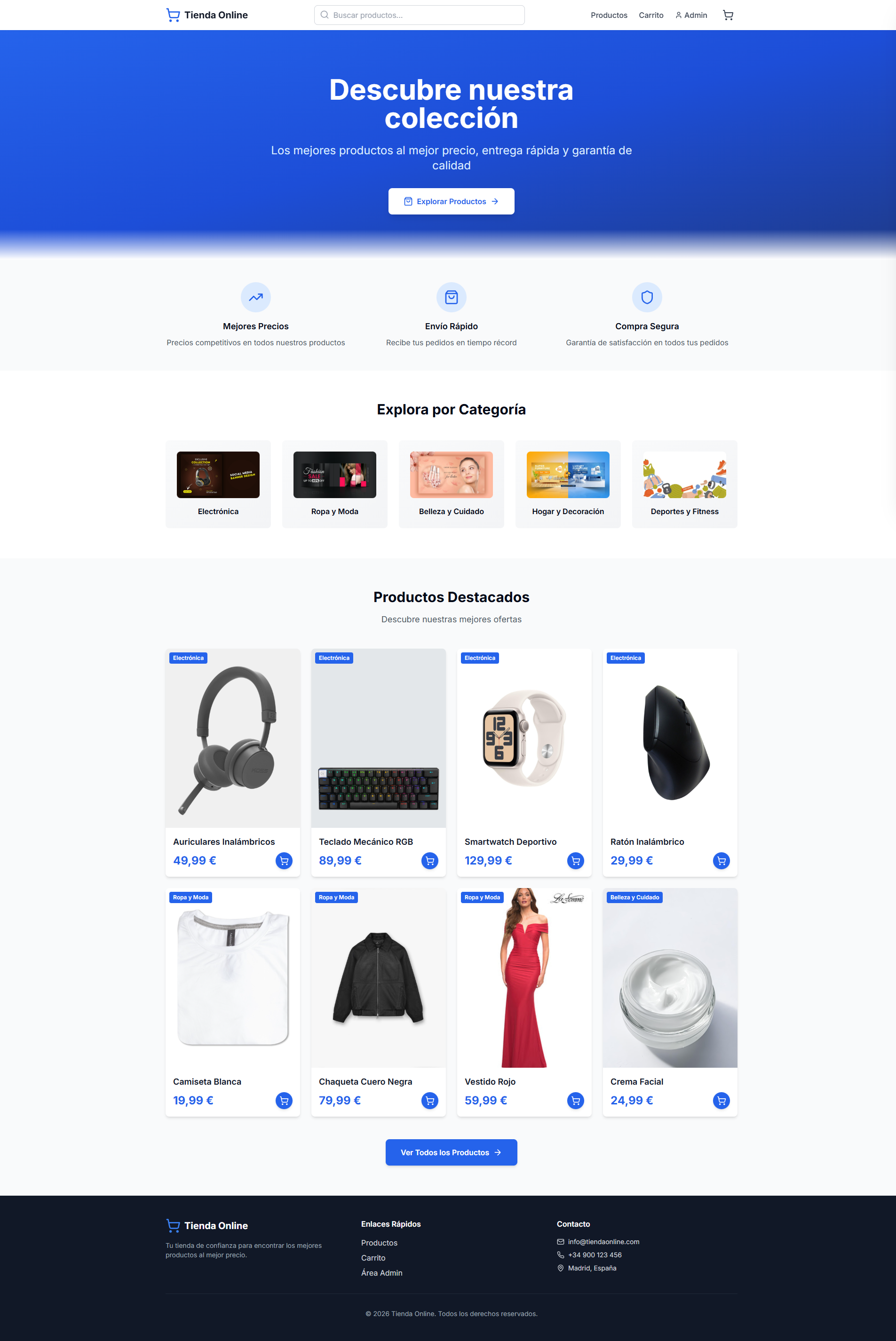 E-Commerce Starter preview
